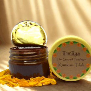 red tilak (kumkum / roli tilak)