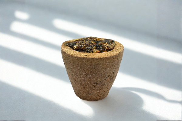 the chandan dhoop cup (sandalwood)